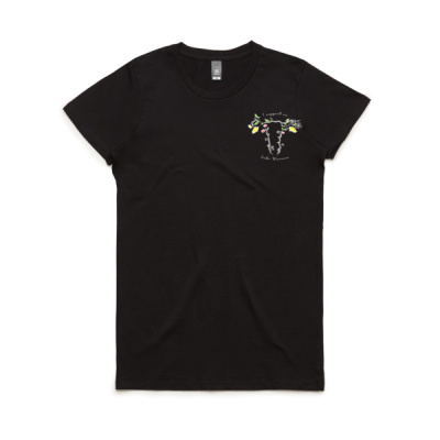 Womens Endo Supporter Tee - V2 (Black) Thumbnail